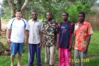 Some of the translation team members: Dr Oliver. Lodriques, Marcelino, Roberto and Raimundo