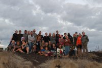Group photo on the Rock...